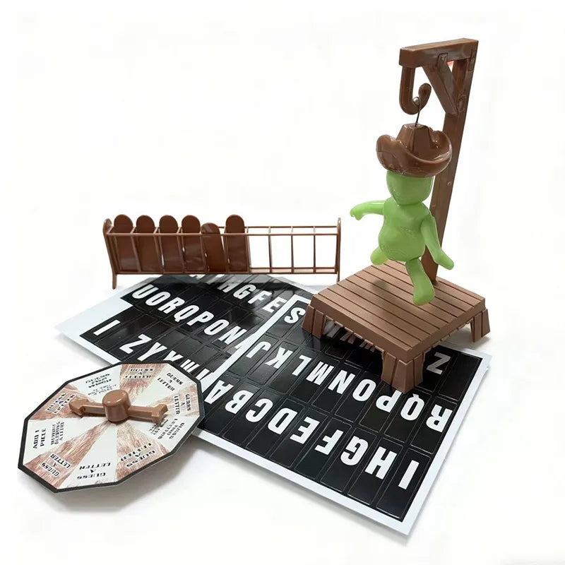 2025 Magnetic Hangman Mystery Word Game Magnetic Hanger Mystery Family Gathering Games Toys Christmas Adult Party Games Magnetic