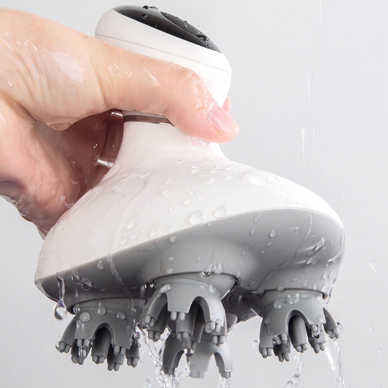 Wasserdichtes elektrisches Kopfhautmassagegerät