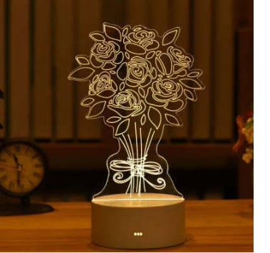 3D LED-Lampe
