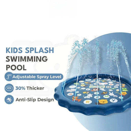 Aufblasbare Wasserspritzmatte – Wasserspielmatte für Kinder im Freien