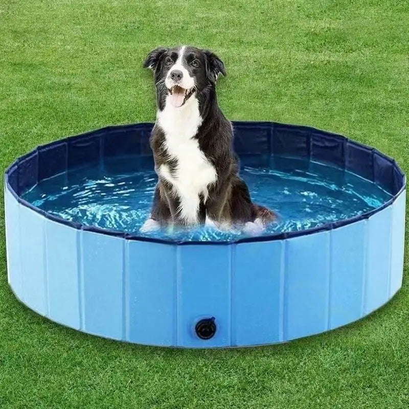 Faltbarer Hundepool – tragbare PVC-Badewanne & Planschbecken