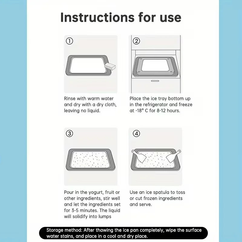 FrostRoll – DIY Eiscreme-Pfanne
