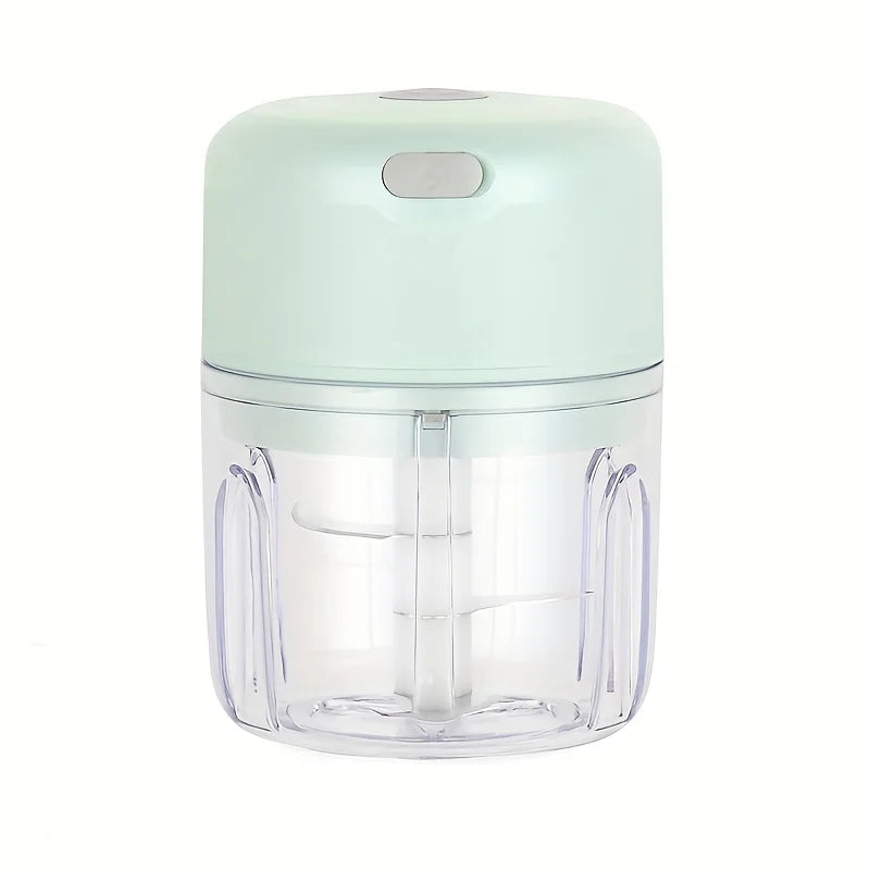 Mini-Knoblauchhacker und Fleischwolf wiederaufladbar – 250ml