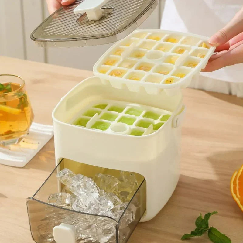 48-Gitter-Eiswürfelschale – Ein-Klick-Lösung, wiederverwendbar & umweltfreundlich