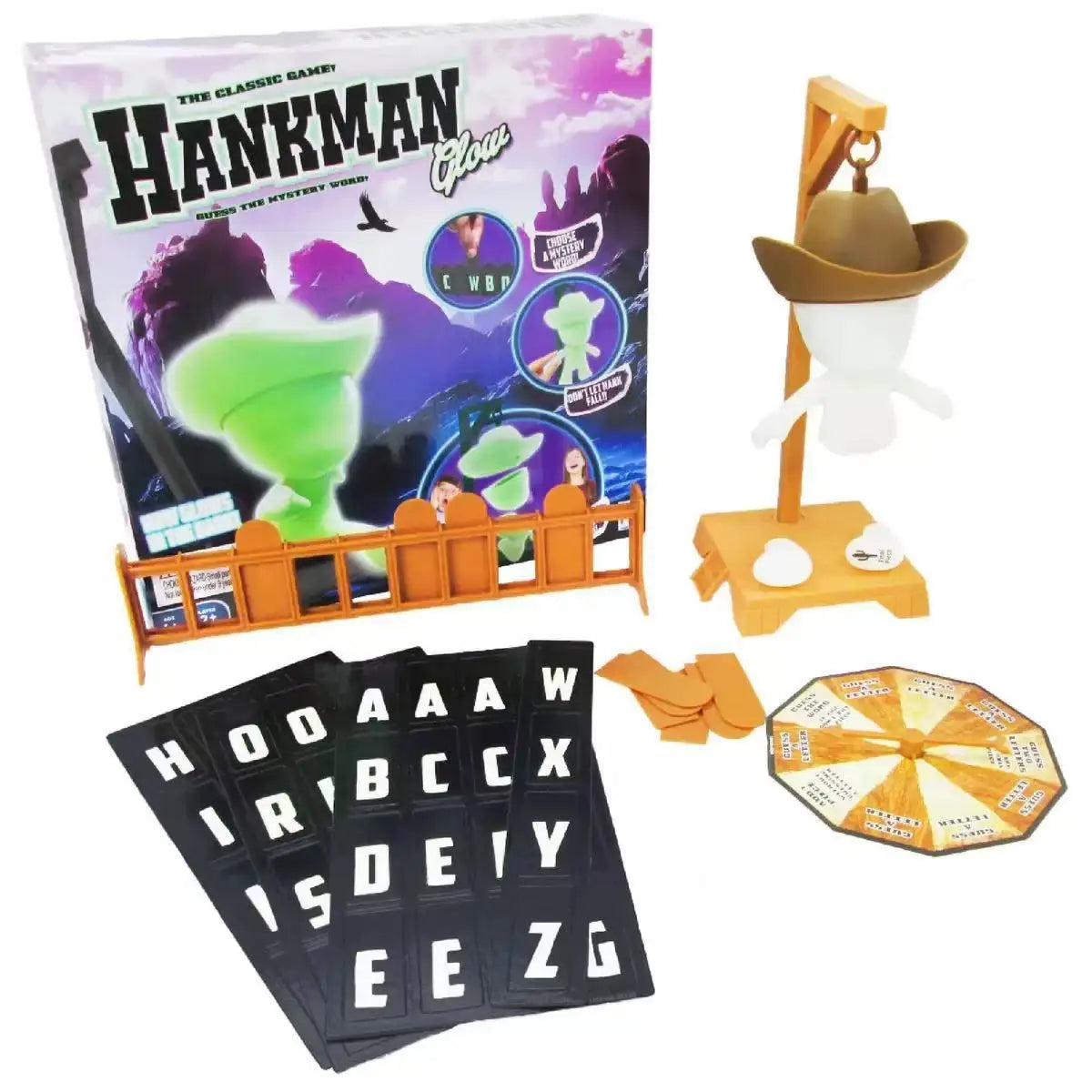 2025 Magnetic Hangman Mystery Word Game Magnetic Hanger Mystery Family Gathering Games Toys Christmas Adult Party Games Magnetic