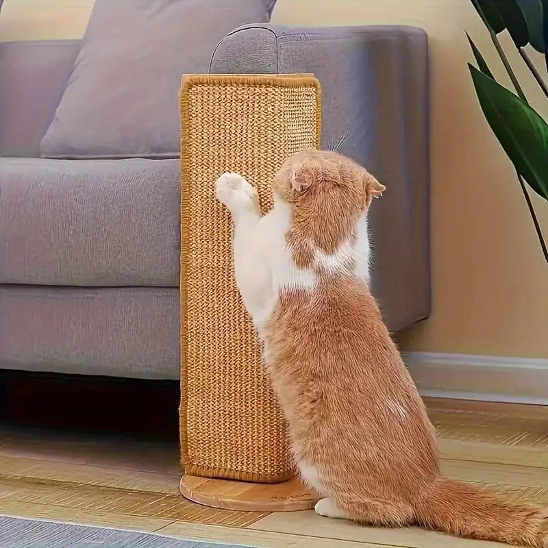ScratchSafe – Kratzbrett aus Hanfseil für Katzen und Kaninchen