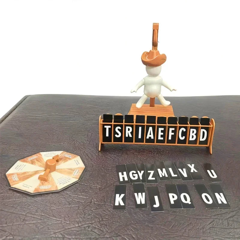 2025 Magnetic Hangman Mystery Word Game Magnetic Hanger Mystery Family Gathering Games Toys Christmas Adult Party Games Magnetic