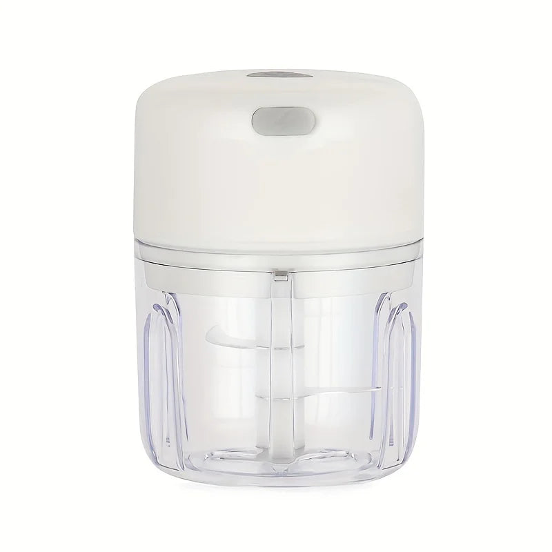 Mini-Knoblauchhacker und Fleischwolf wiederaufladbar – 250ml