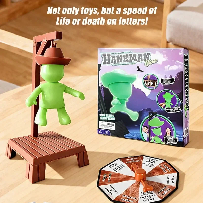 2025 Magnetic Hangman Mystery Word Game Magnetic Hanger Mystery Family Gathering Games Toys Christmas Adult Party Games Magnetic