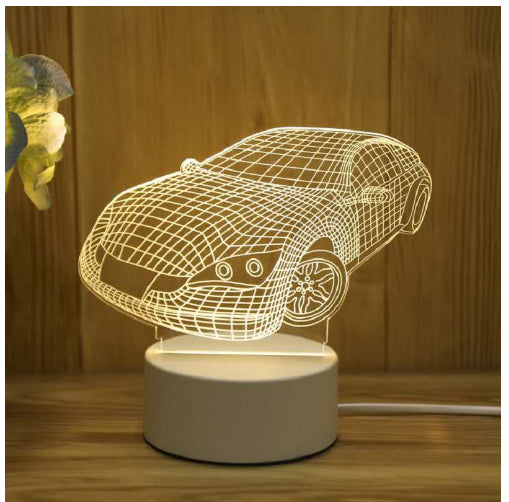 3D LED-Lampe